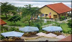 Hotelview: Busua Beach Resort Ghana