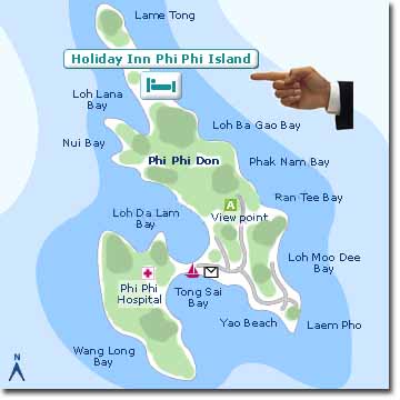 Holiday Inn Resort Regent Beach Cha Am Location Map