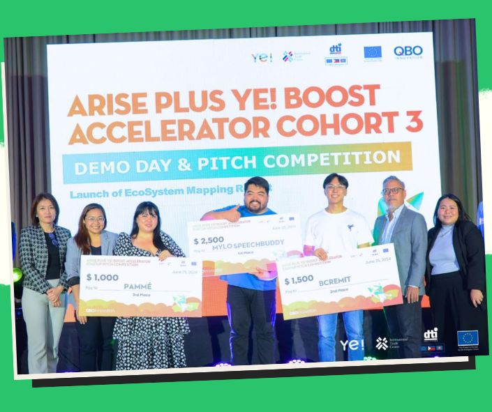 Top Innovators: Mylo Speech Buddy, BCRemit, and PAMMÉ Shine at ARISE Plus Ye! Boost Accelerator Program