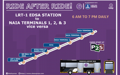 For NAIA and PITX connections, LRT-1 collaborates with the P2P bus service.