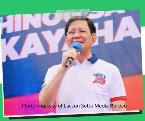 Lacson wants to revitalize MSMEs in order to increase employment in the Philippines.