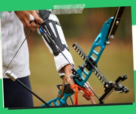 In the sport of archery, archery targets are a particular kind of target.